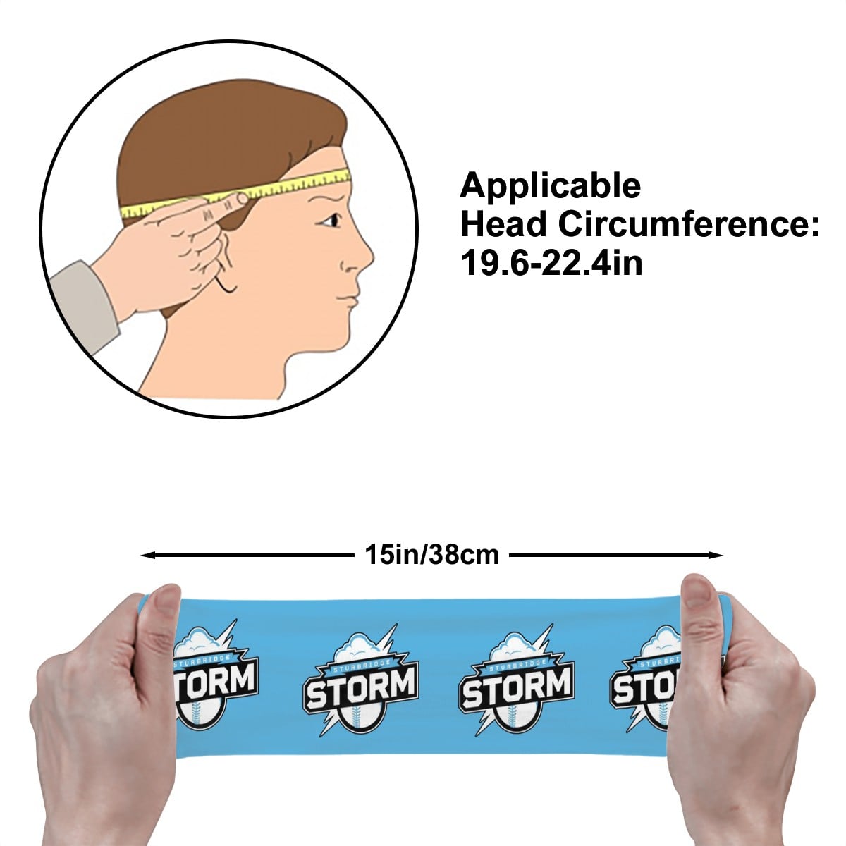 Storm Sweatband (One Size)