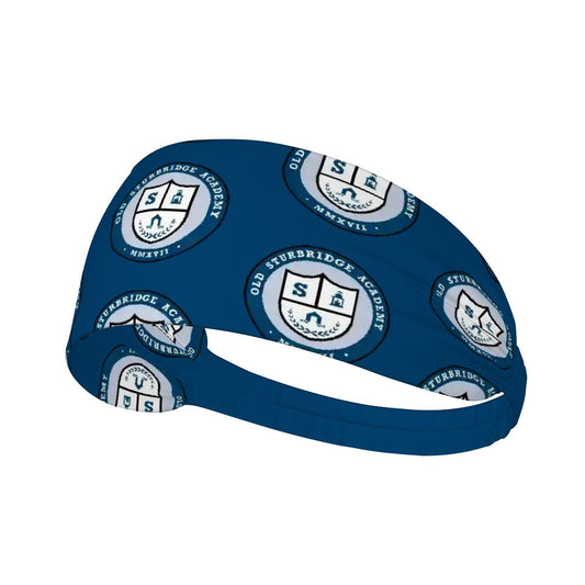 Old Sturbridge Academy Elastic Sports Headband