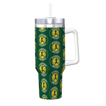 SGSL Travel Coffee Mug with Handle and Straw (40oz)