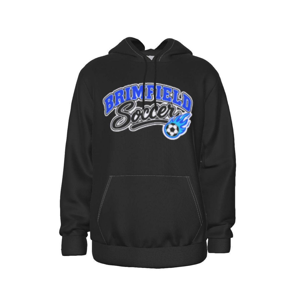 Adult District V.I.T. Brimfield Soccer Hoodie - Black