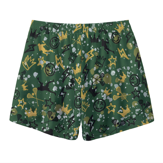 Adult TRYLAX Graffiti Mesh Shorts - Boy's Edition (no inner liner)