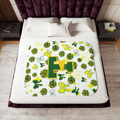 Tantasqua Cheer Sherpa Blanket