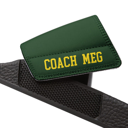 Women's Warriors Cheer Deco Brand Slides - Personalized