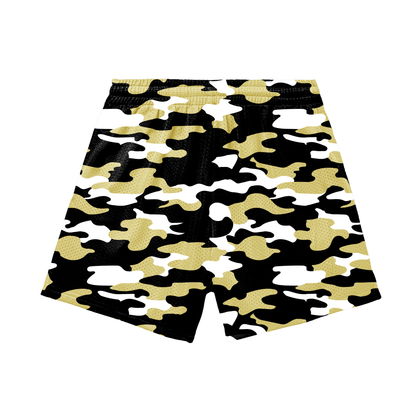 Adult Brimfield Inferno Softball Mesh Shorts Camo Edition (with inner liner)