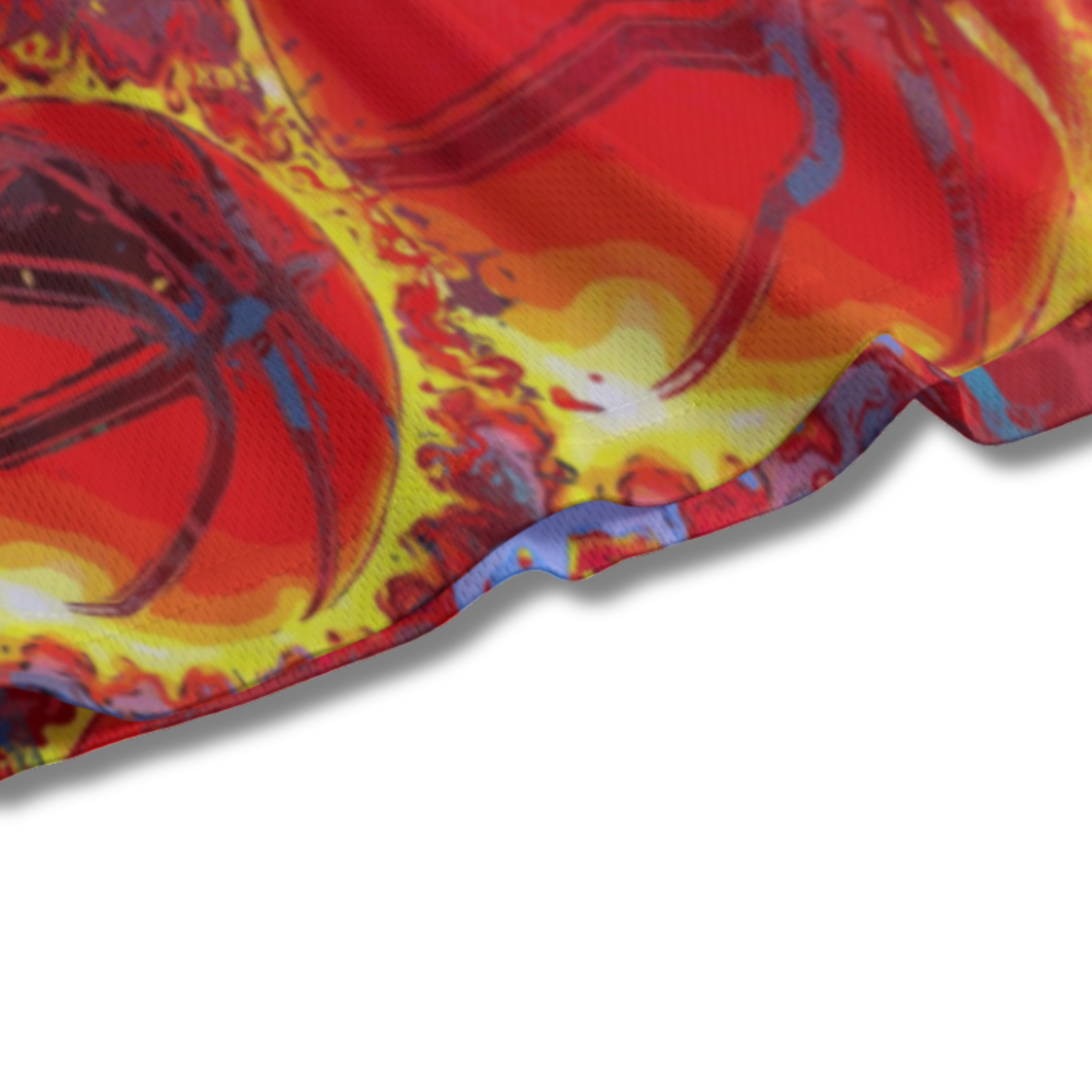 Youth Basketball 'On Fire' Mesh Athletic Shorts - Unleash Performance