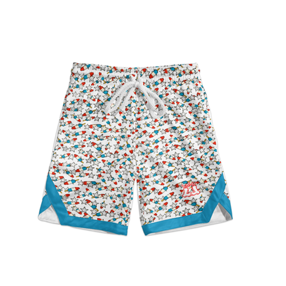 Toddler Sports Shorts, Patriotic Kids Mesh Shorts