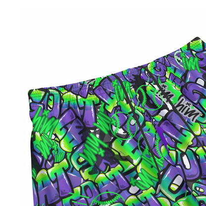 Adult Baseball GOAT Graffiti Mesh Shorts