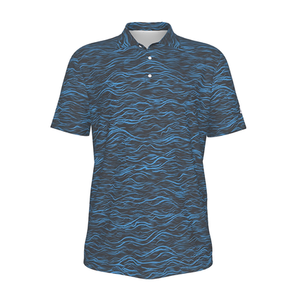 Makin' Waves Men's UV Protection Polo Shirt