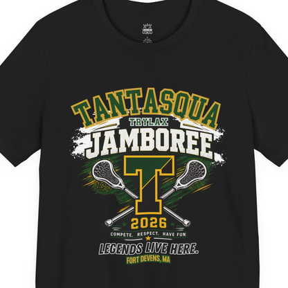 Adult Tantasqua Jamboree 2026 Lacrosse Tee (Personalized)