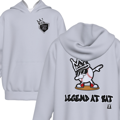 Youth King of Home Plate Baseball Hoodie