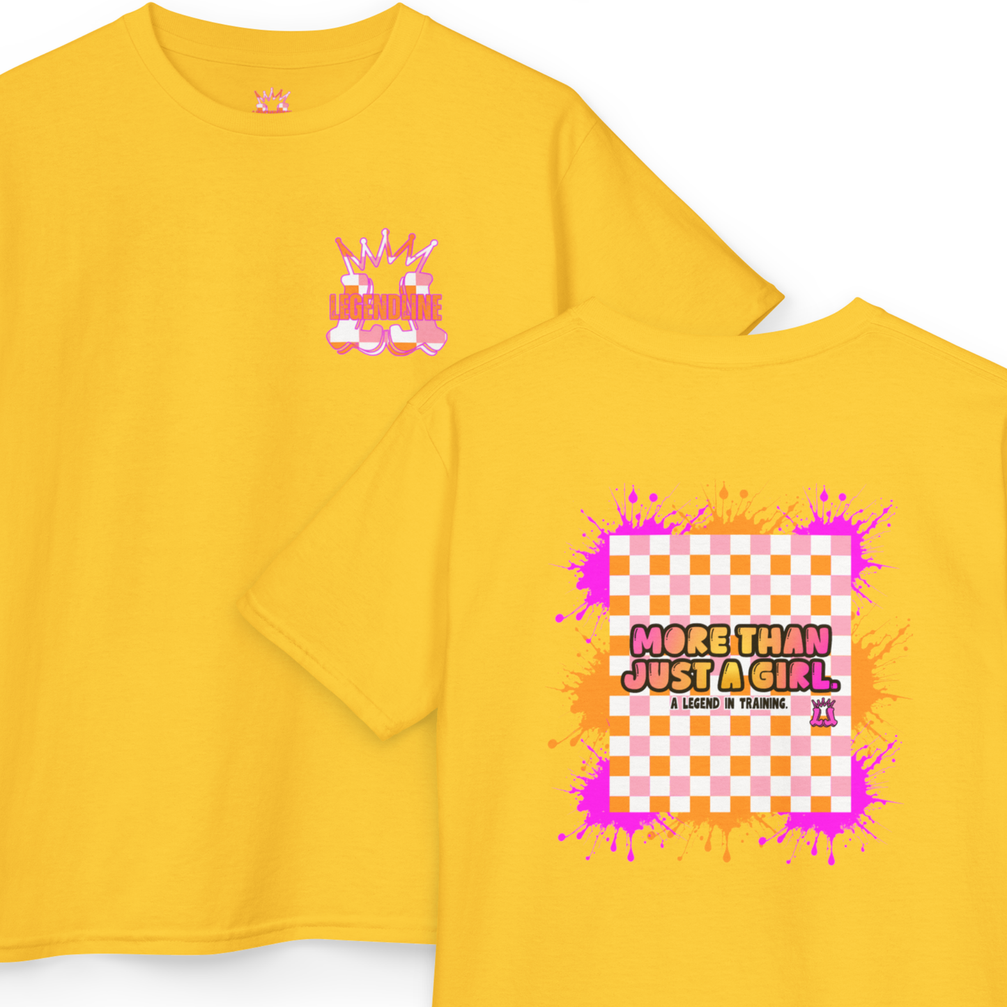 Youth Graphic Cotton Tee, Inspirational Saying for Girls