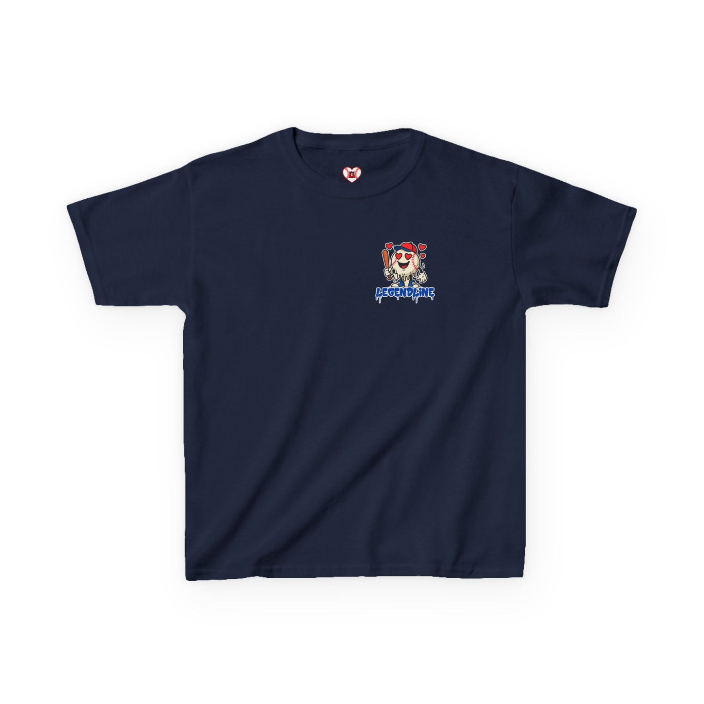Youth Unisex Baseball Valentine's Sports T-Shirt, Baseball Season is My Love Language