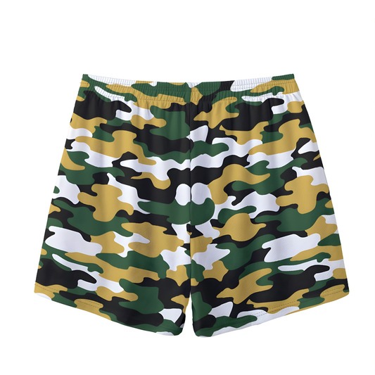 Adult TRYLAX Camo Design Mesh Shorts (no inner liner)