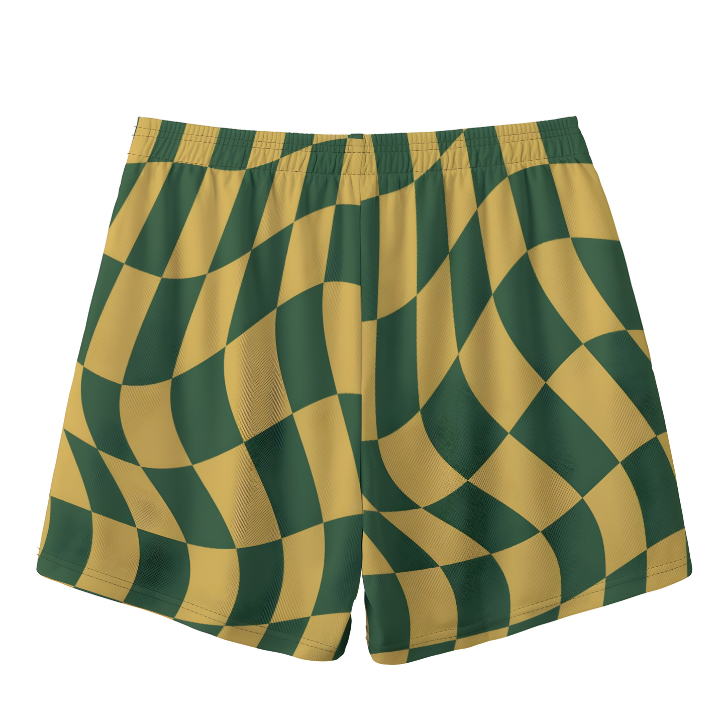 Adult TRYLAX Checkered Wave Mesh Shorts (no inner liner)