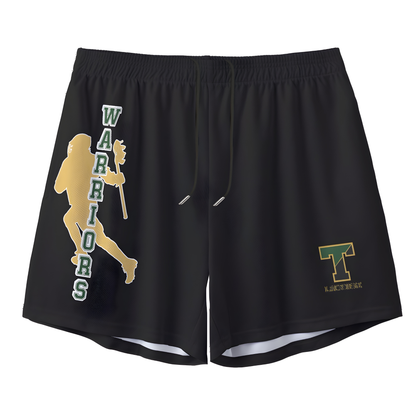 Adult TRYLAX Warriors Lacrosse Mesh Shorts - Boy's Edition (no inner liner)