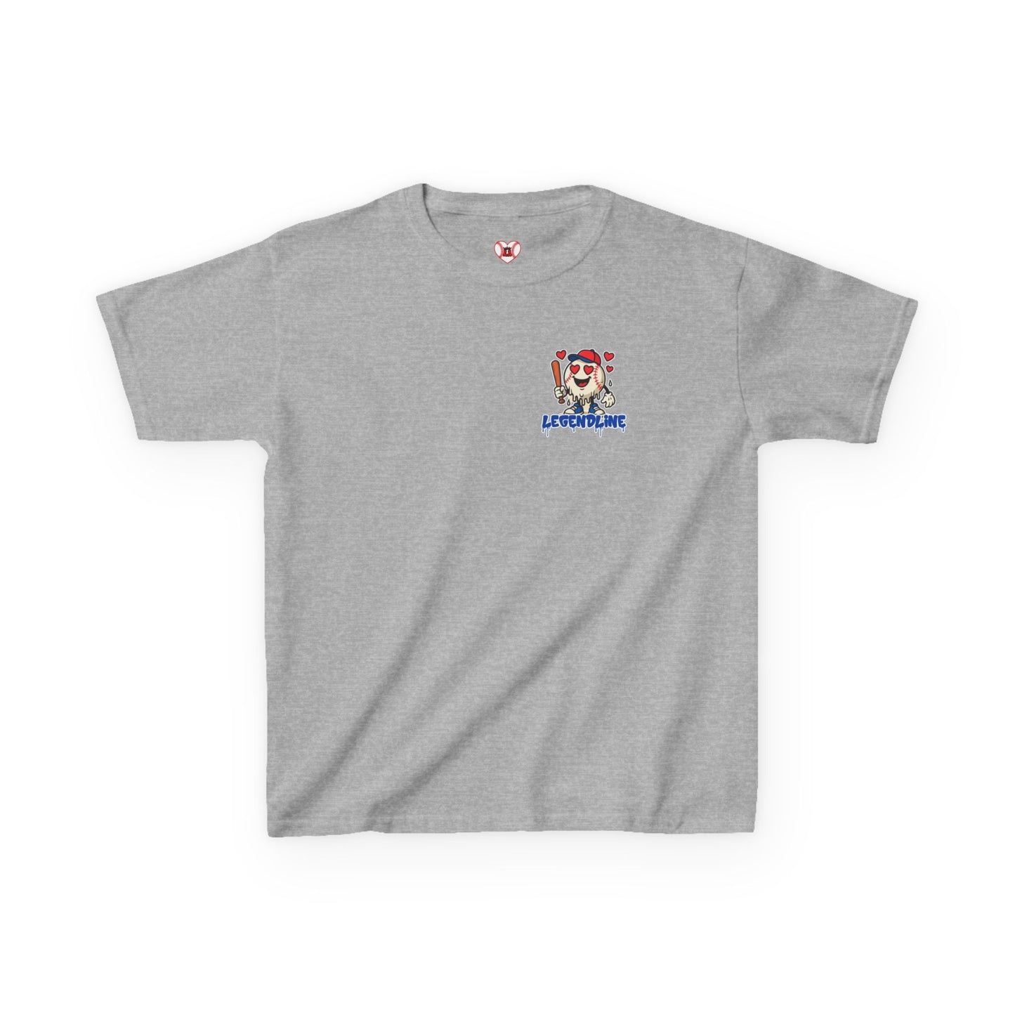 Youth Unisex Baseball Valentine's Sports T-Shirt, Baseball Season is My Love Language