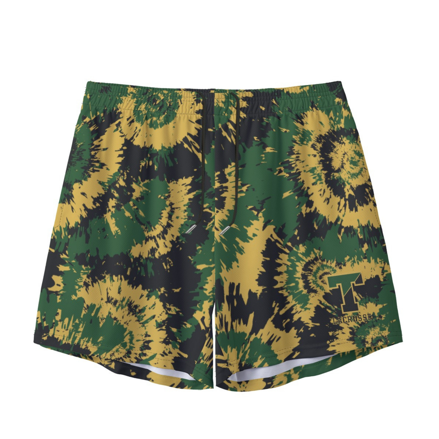 Adult TRYLAX Tie Dye Mesh Shorts (no inner liner)
