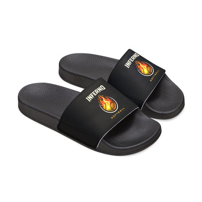 Youth Brimfield Inferno Softball Removable Strap Slides - Not Personalized