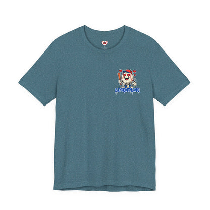 Adult Unisex Baseball Valentine's Sports T-Shirt, Baseball Season is My Love Language
