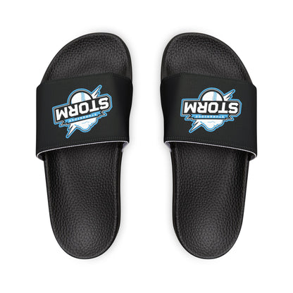 Youth Storm Deco Brand Slides - Personalized