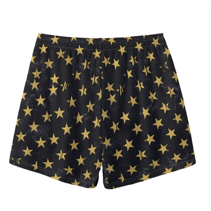 Adult TRYLAX Flag Shorts - Black Edition (no inner liner)