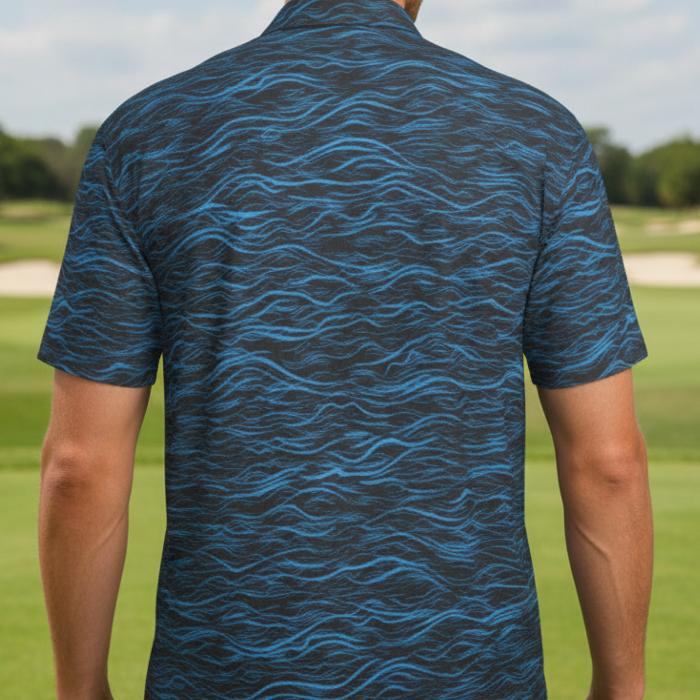 Makin' Waves Men's UV Protection Polo Shirt