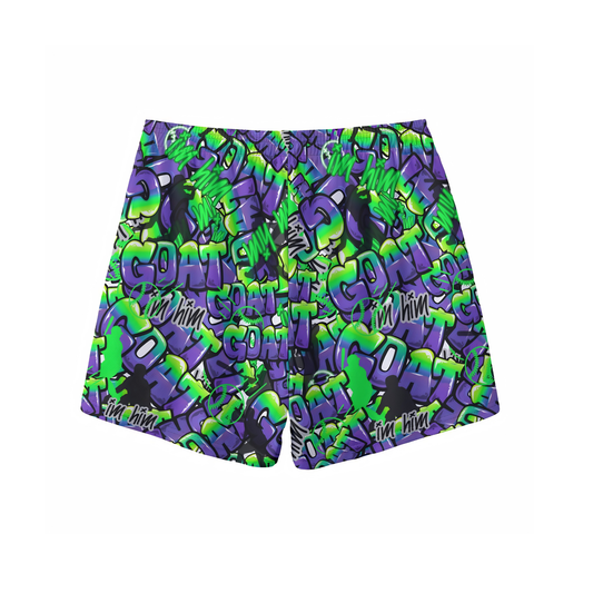 Adult Baseball GOAT Graffiti Mesh Shorts