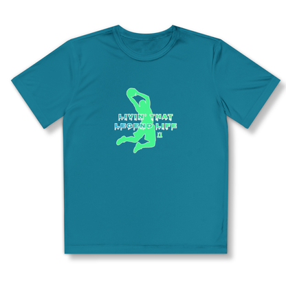Youth Sport-Tek Basketball T-Shirt: Livin' That Legend Life