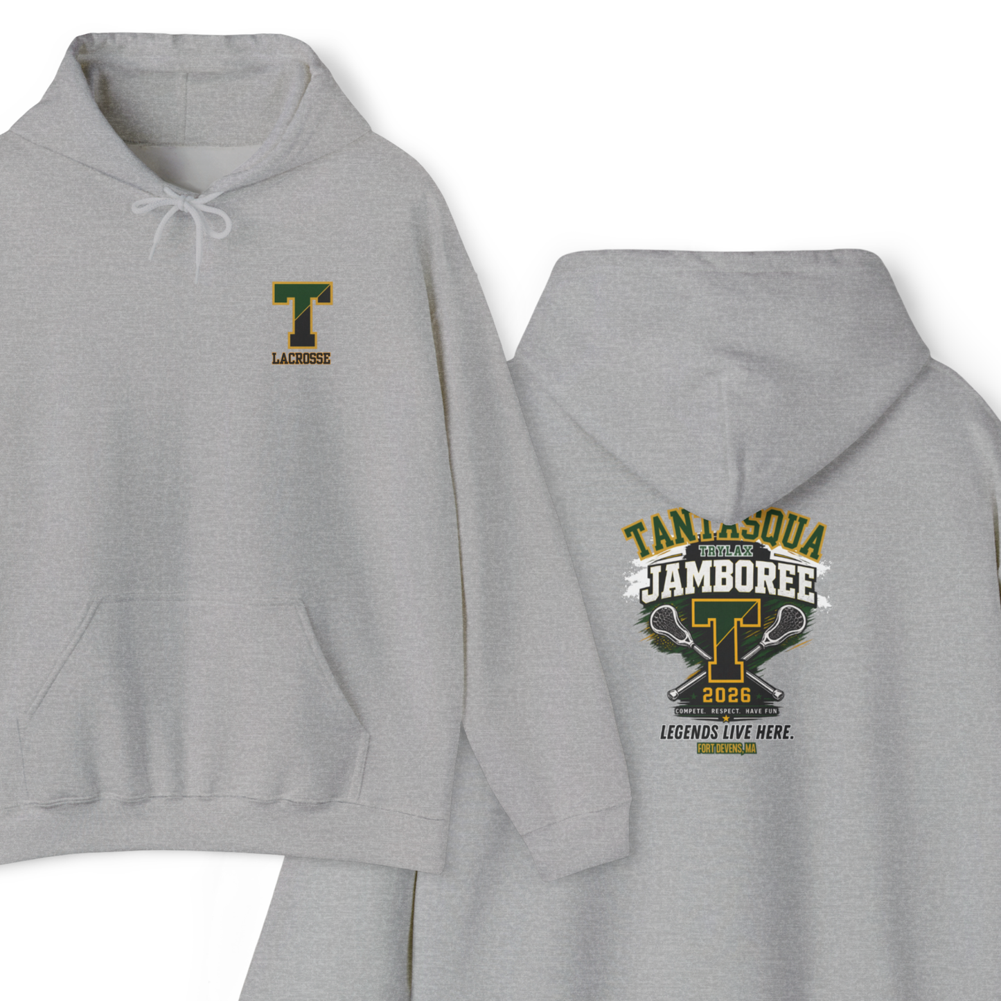 Adult Tantasqua Jamboree 2026 Lacrosse Cotton/Polyester Blend Hoodie