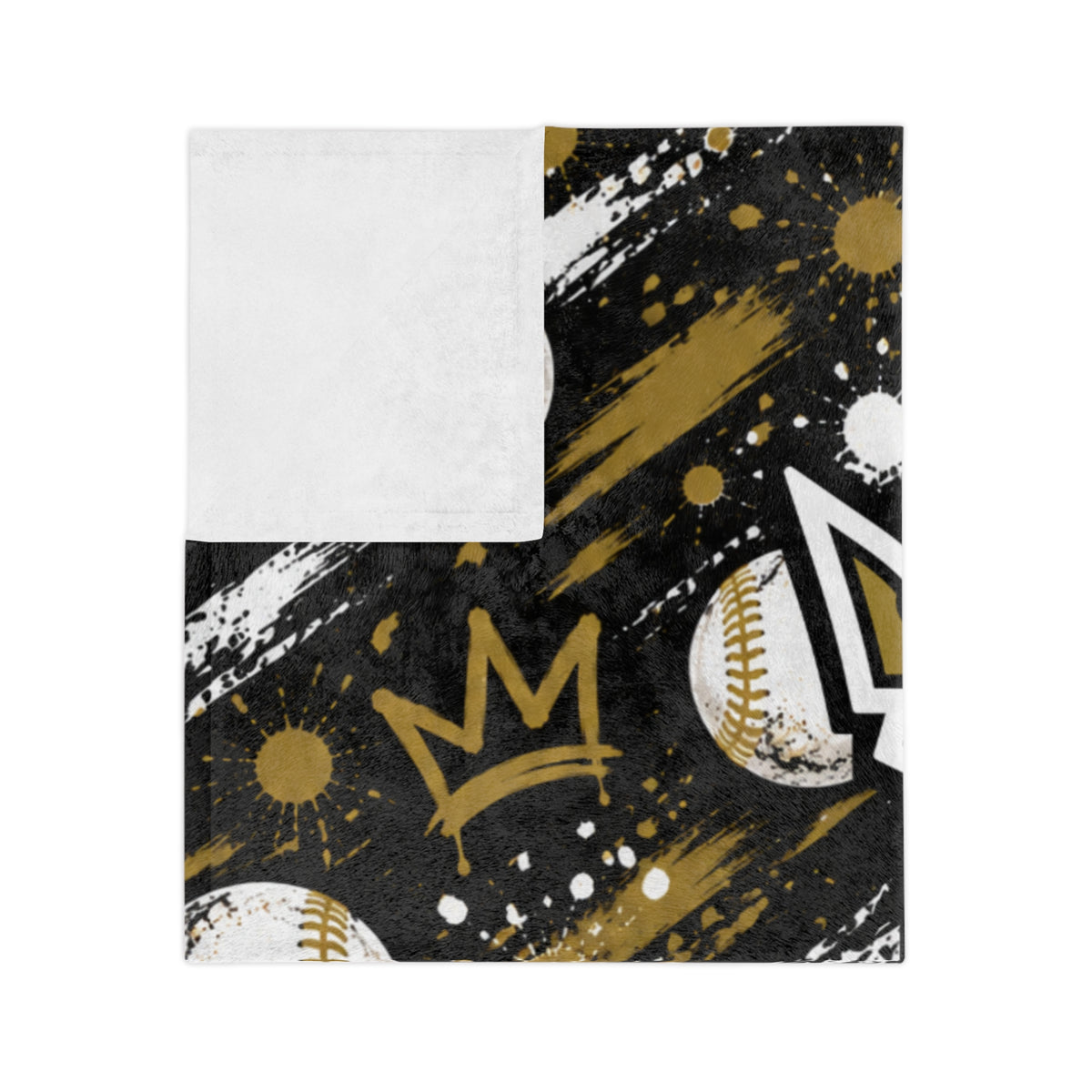 Icon Baseball Super Soft Plush Blanket - Design 1