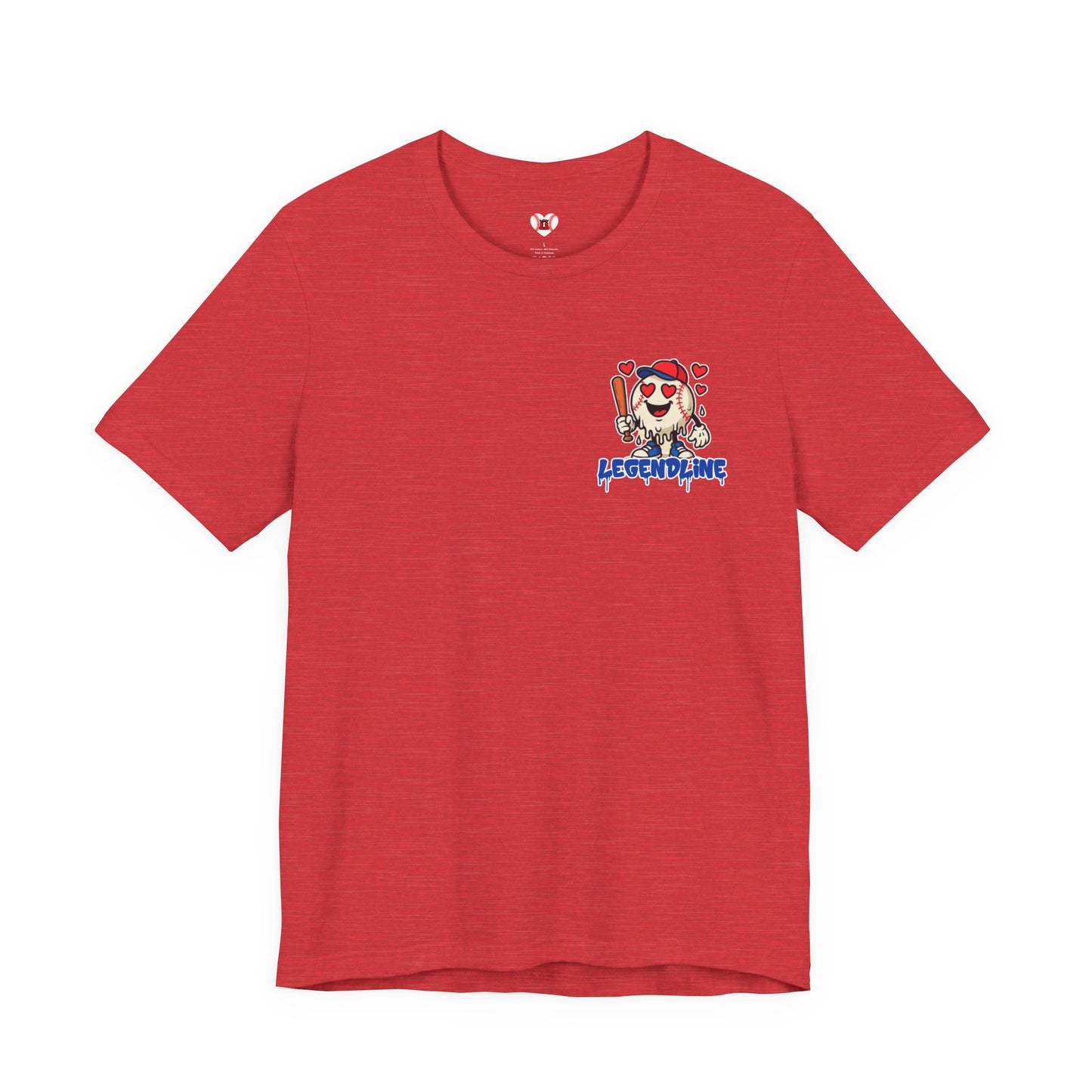 Adult Unisex Baseball Valentine's Sports T-Shirt, Baseball Season is My Love Language