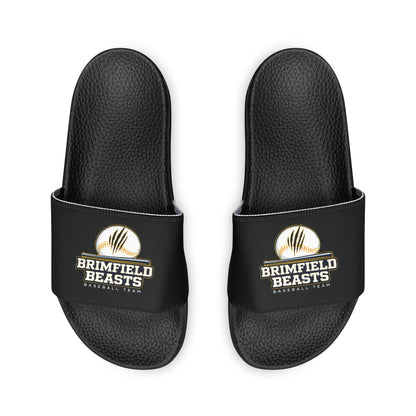 Men's Brimfield Beasts Baseball Deco Brand Slides - Personalized