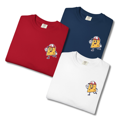 Adult "Throwing Cheese" Baseball Humor T-Shirt - Comfort Colors®