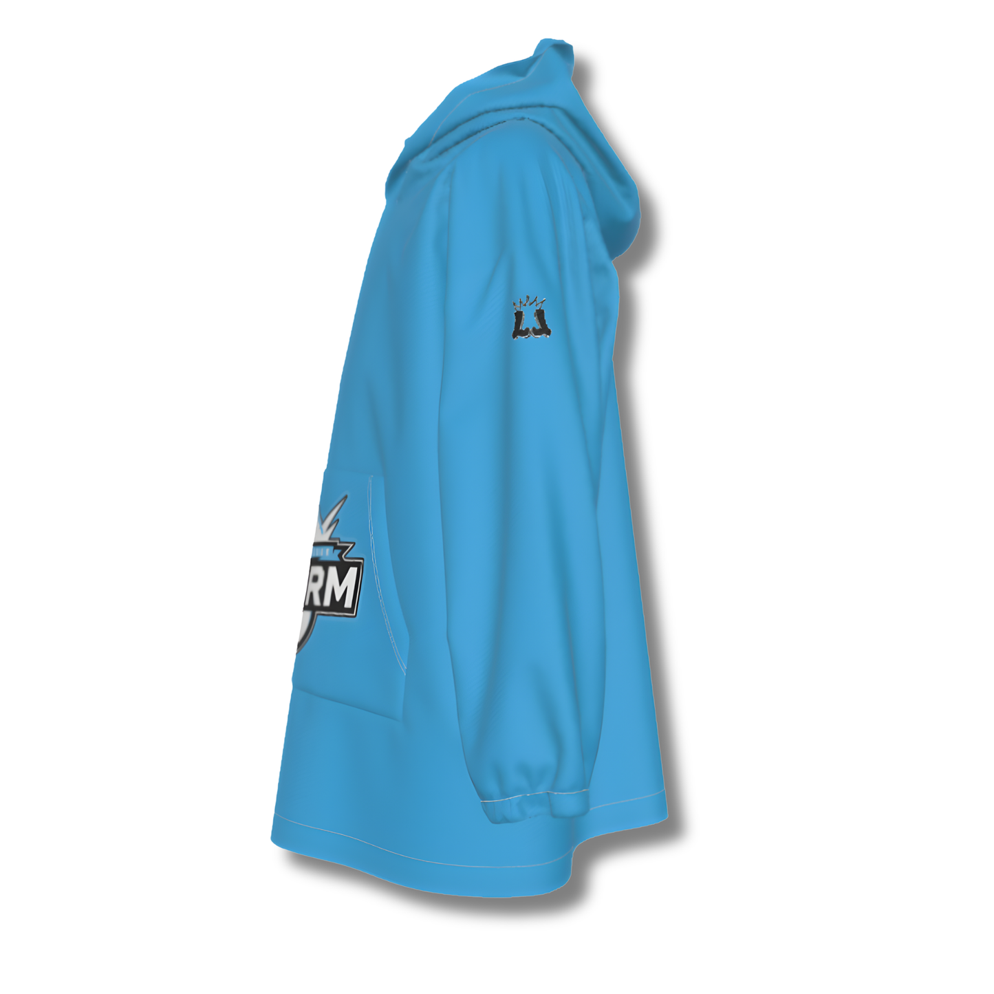 Adult Storm Sherpa Heavy Fleece Hoodie Blanket (Personalized)