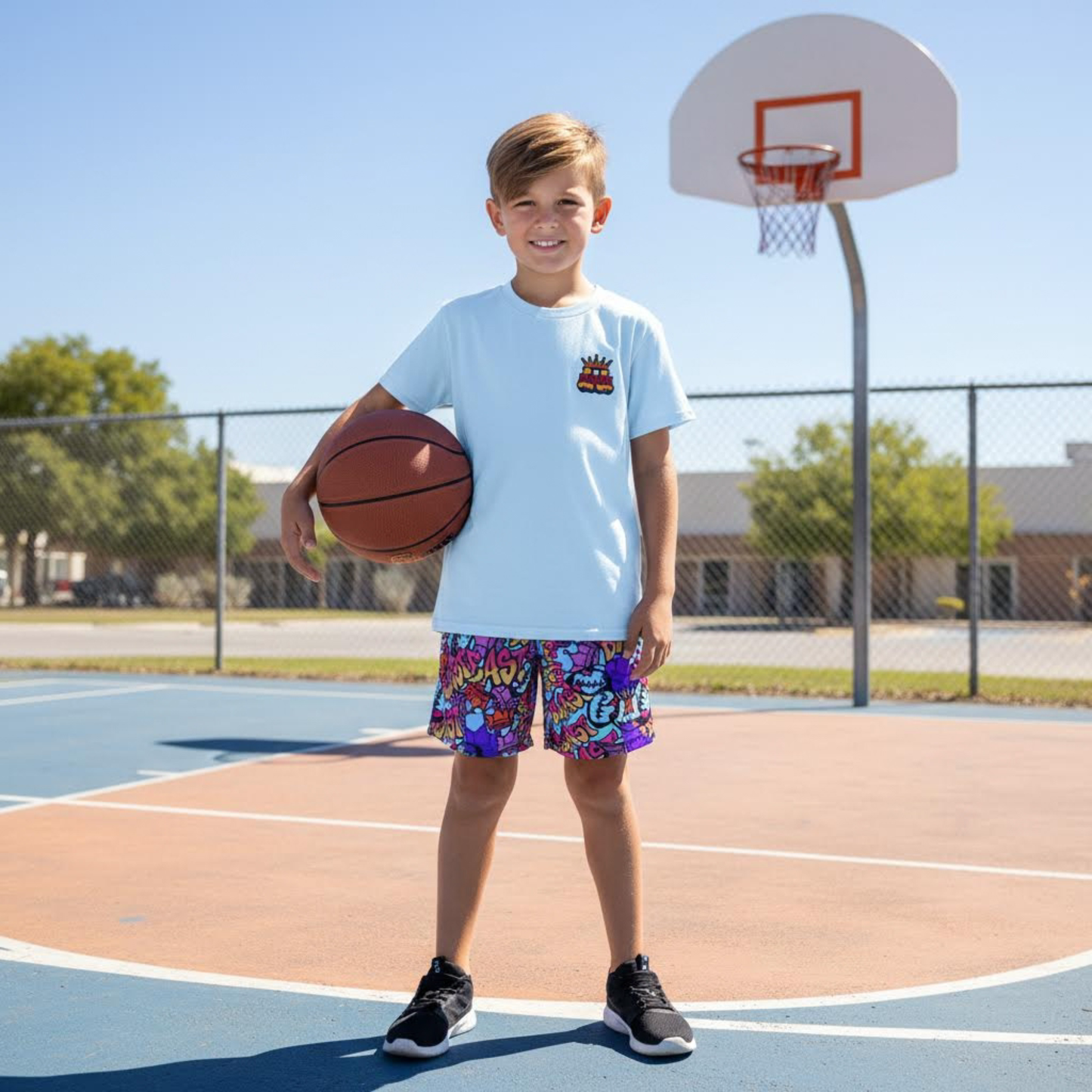Youth Unisex Beast Mode Sports T-Shirt, Funny Graffiti Design
