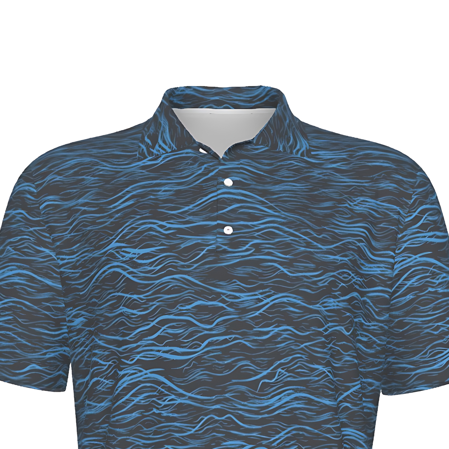 Makin' Waves Men's UV Protection Polo Shirt