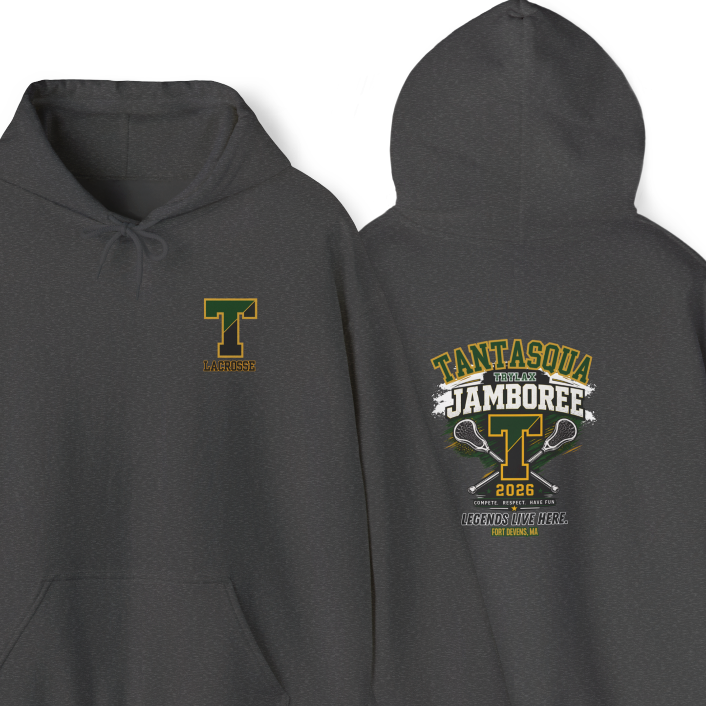 Adult Tantasqua Jamboree 2026 Lacrosse Cotton/Polyester Blend Hoodie
