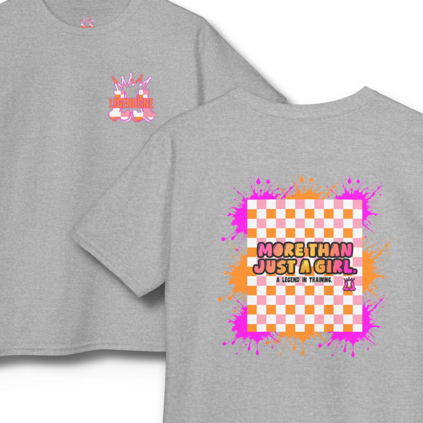 Youth Graphic Cotton Tee, Inspirational Saying for Girls