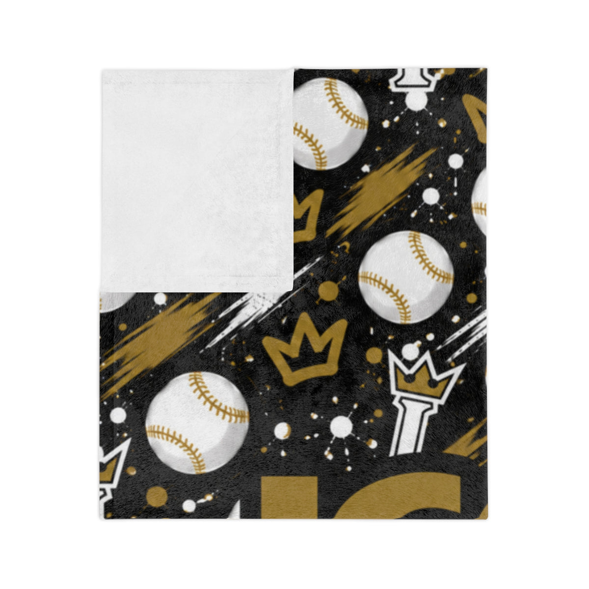 Icon Baseball Super Soft Plush Blanket - Design 2