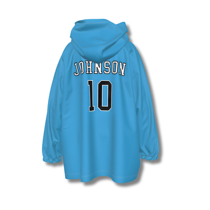 Adult Storm Sherpa Heavy Fleece Hoodie Blanket (Personalized)