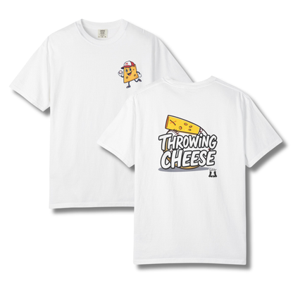 Adult "Throwing Cheese" Baseball Humor T-Shirt - Comfort Colors®