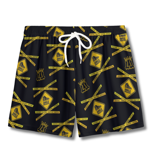 Youth Basketball "Caution: Ankle Breakers" Mesh Athletic Shorts