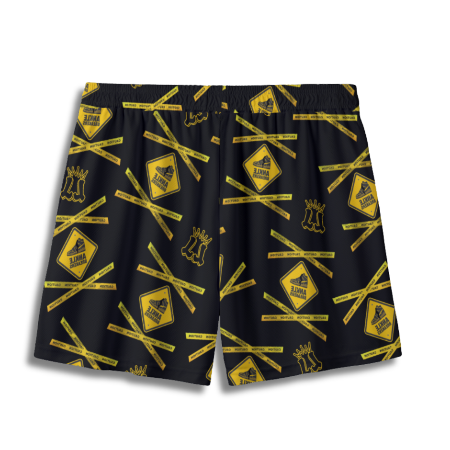 Youth Basketball "Caution: Ankle Breakers" Mesh Athletic Shorts