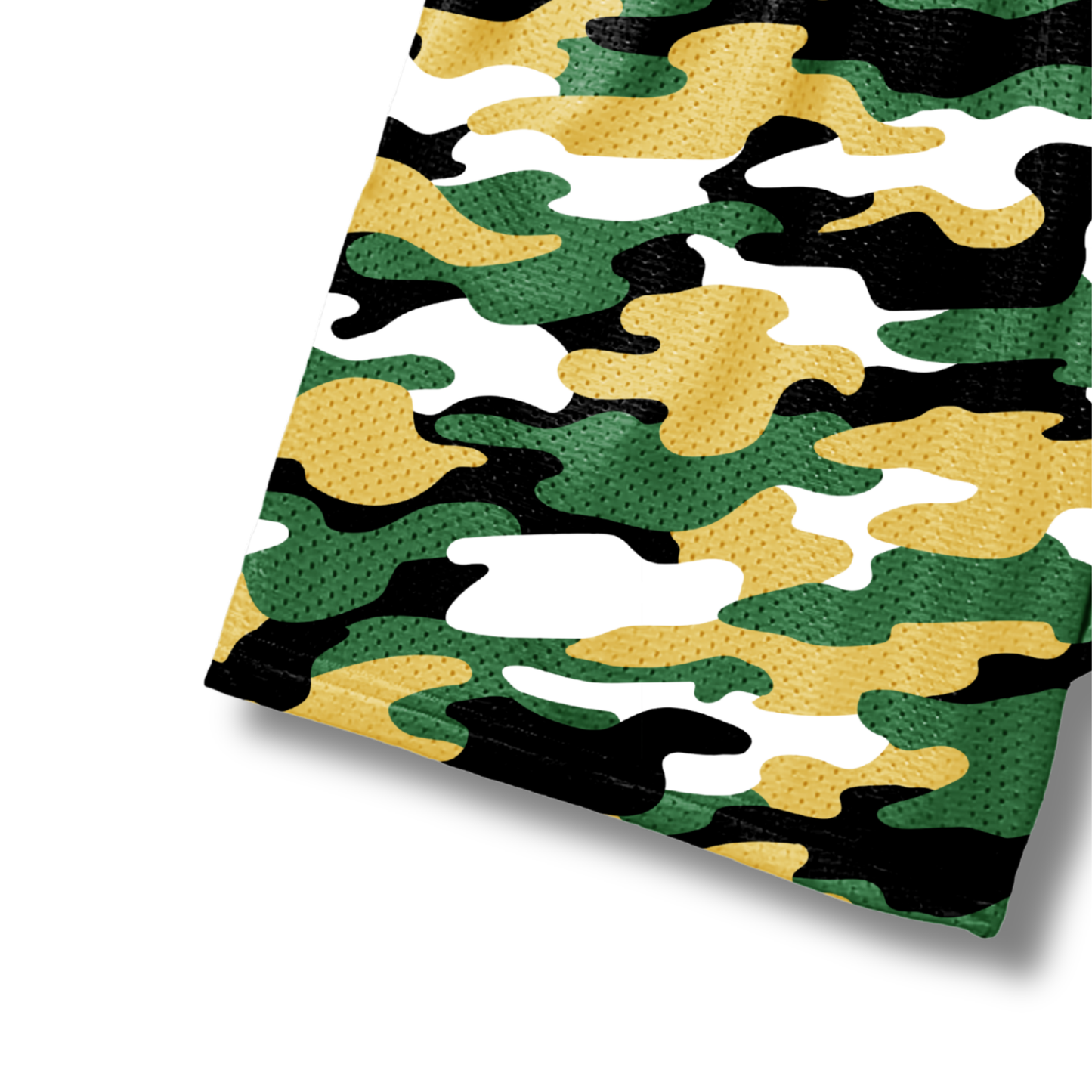 Adult TRYLAX Lacrosse Mesh Shorts - Camo Edition (with inner liner)