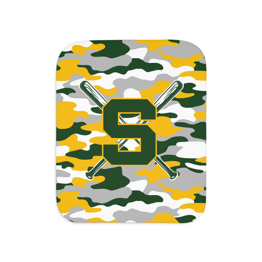 Sturbridge Little League Sherpa Blanket - Camo Edition