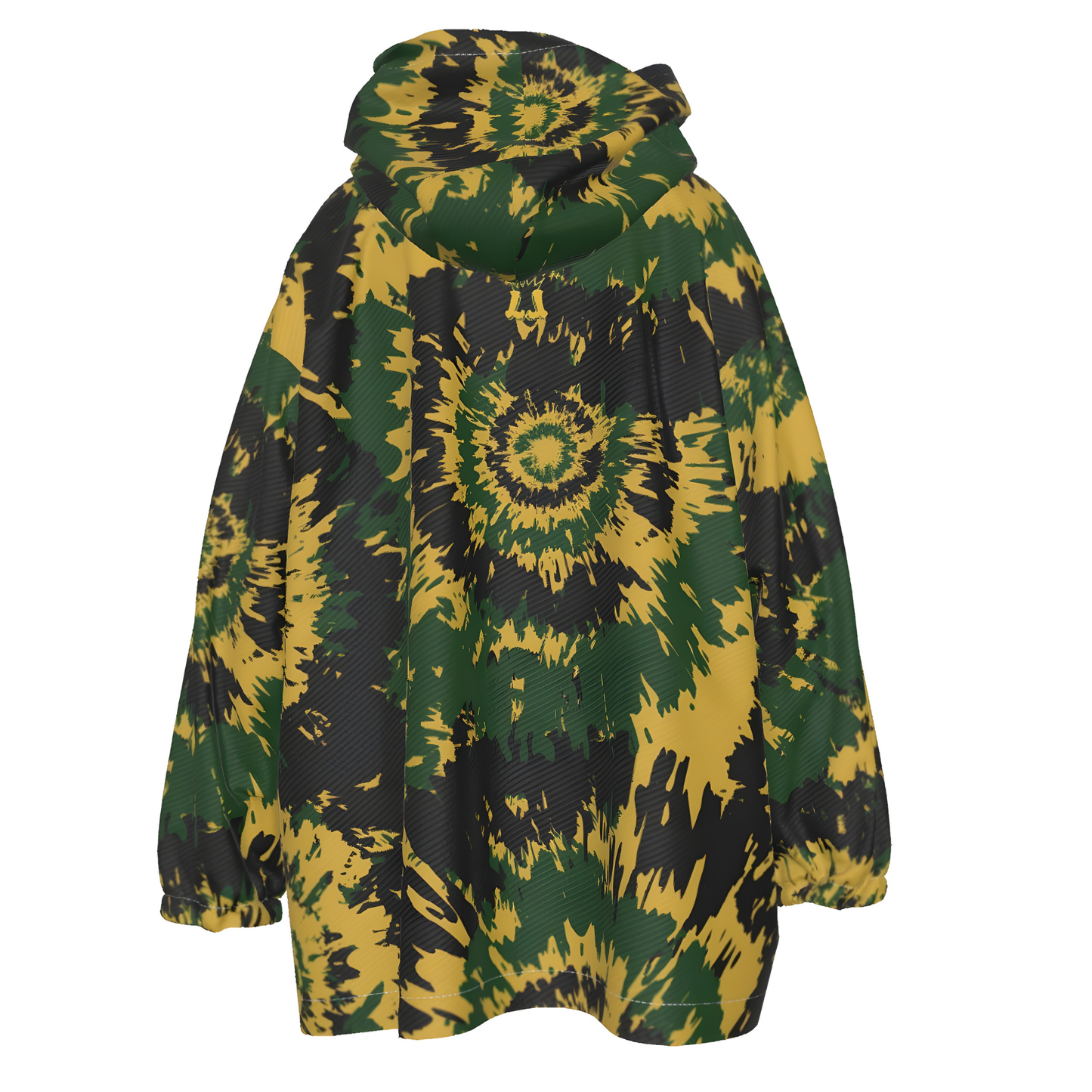 Youth TRYLAX Tie Dye Sherpa Fleece Blanket Hoodie