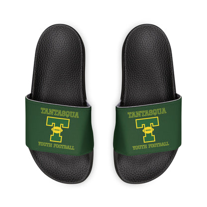 Men's Tantasqua Youth Football Deco Brand Removable Strap Slides - Personalized