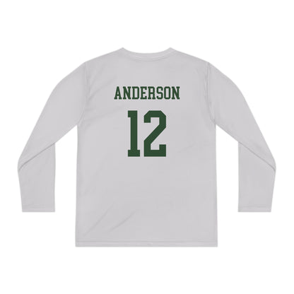 Youth Sturbridge Little League Baseball Sport-Tek YST350LS Long Sleeve Competitor Tee - Personalized