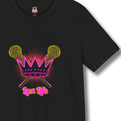Adult Unisex Lacrosse T-Shirt: Lax Life