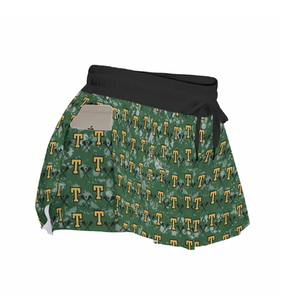 TRYLax Women's Butterfly Shorts - Green Edition